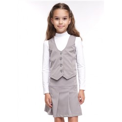 CLE Жилет дев.733250pk школа, серый