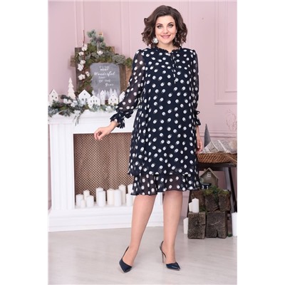Moda Versal П2366 т.синий, Платье