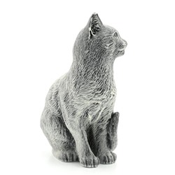 Скульптура из мрамолита "Кошка" (большая) 120*85*180мм