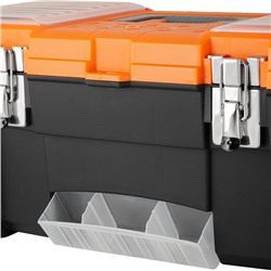 Ящик для инструментов Blocker Expert 20" с металлическими замками BR3931ЧРОР черный/оранжевый