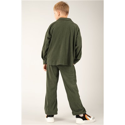 Вельветовый костюм для мальчика Happyfox