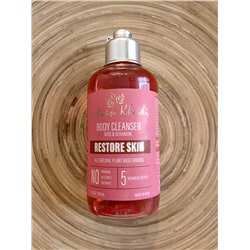 Body Cleanser ROSE & GERANIUM Restore Skin, Indian Khadi (Средство для душа РОЗА И ГЕРАНЬ восстановление кожи, Индиан Кхади), 200 мл.