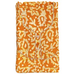 Хлопковое индийское длинное платье, цвет ЖЕЛТЫЙ (размер free size, хлопок 100%), Sew in Style, 1 шт.