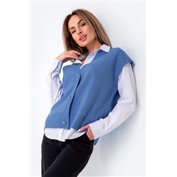 Женский вязаный жилет Happyfox