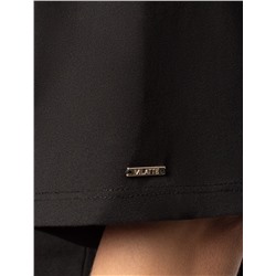 Укороченная футболка силуэта овер-сайз