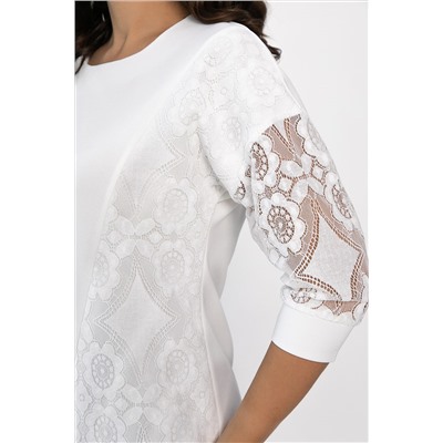 Джемпер Вирджиния НЬЮ (молочный) Б14116-48М