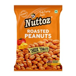 Roasted Peanuts CHEESE TOMATO, Nuttoz (Жареный арахис СЫР ТОМАТ, Наттоз), 25 г.