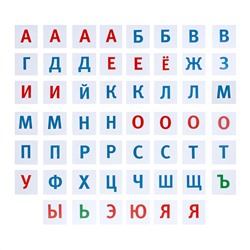 Обучающий детский набор касса букв «Учим буквы»