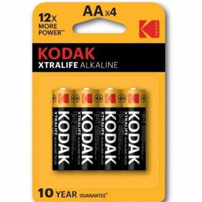 Батарейка  Kodak XTRALIFE  LR06 (пальчик) 4шт.