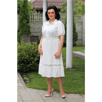 MadameRita 5138 белый, Платье
