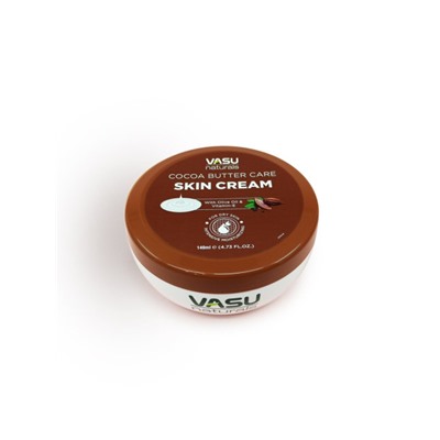COCOA BUTTER CARE Skin Cream, Vasu (Крем для кожи С МАСЛОМ КАКАО, Васу), 140 мл.