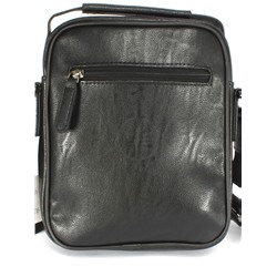 Cумка муж искусственная кожа Cantlor-D 3087M-5,  2отд,  3внеш+2внут/карм,  плечевой ремень,  черный 249305