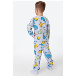 Пижама из футера с начесом для мальчика Happyfox