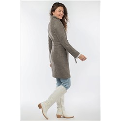 01-08226 Пальто женское демисезонное(пояс)