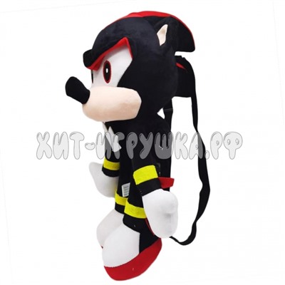 Рюкзак мягкая игрушка Соник SONIC Ёж Шэдоу 45 см ru_shad, ru_shad