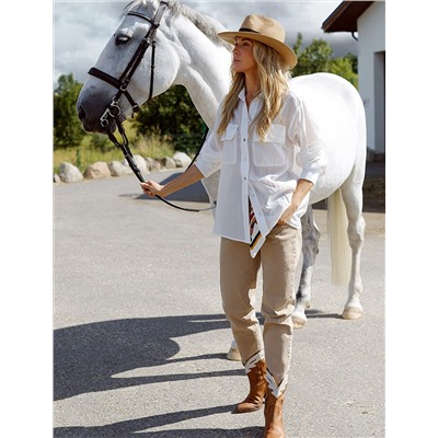 Блузка из полупрозрачного лиоцелла