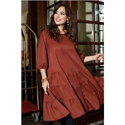 Anastasia 905 кирпичный, Платье