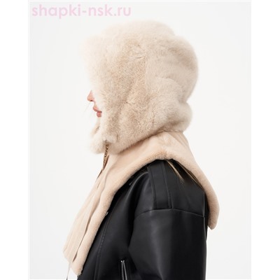 Виола экомех ласка флис Капор (56-58)