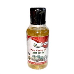 PURE CASTOR Oil, Karmeshu (ЧИСТОЕ КАСТОРОВОЕ масло, Кармешу), 100 мл.