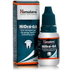 HIORA-GA Gel, Himalaya (ХИОРА-ГА Аюрведический гель для десен, Хималая), 15 мл.