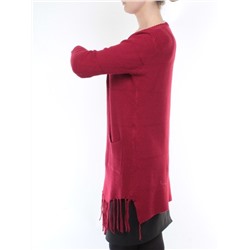 K-19 Кардиган женский (65% акрил, 35% шерсть) размер свободный 44-46