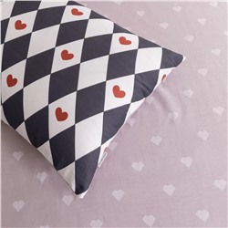 Комплект постельного белья Делюкс Сатин 100% хлопок на резинке LR423