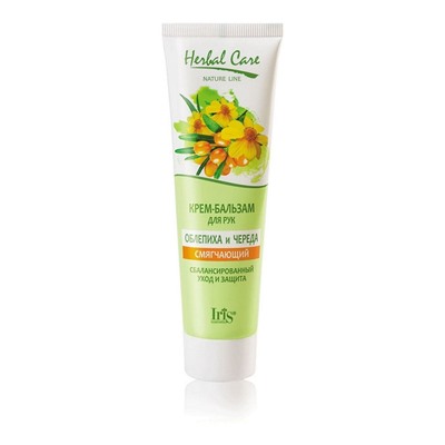 IRIS Herbal care Крем-бальзам для рук Облепиха и череда 100мл