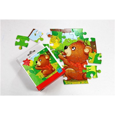 Пазл First Puzzle «Медвежонок» 25 элементов