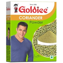 CORIANDER Powder, Goldiee (КОРИАНДР молотый, Голди), 100 г.
