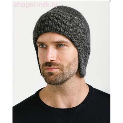 236 T Ушанка мужская флис (56-58)