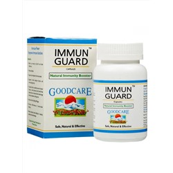 IMMUN GUARD Natural Immunity Booster, Goodcare Baidyanath (ИММУН ГАРД натуральный усилитель иммунитета, Бадьянатх), 60 капс.