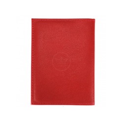 Обложка для автодокументов Premier-О-71 натуральная кожа красный ладья (35)  202036