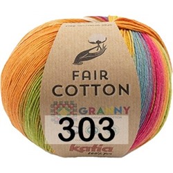 Пряжа Katia Fair Cotton Granny