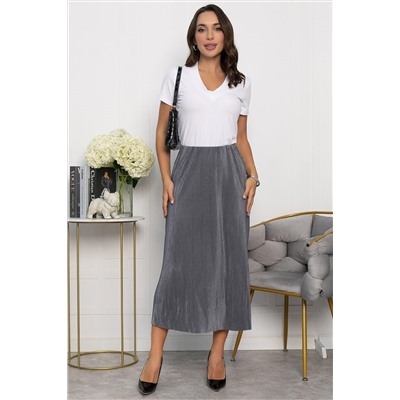 Юбка Звездный микс (серебро) Ю14062-22М