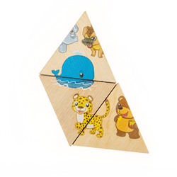 Пазл деревянный «Зверюшки»