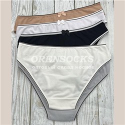 ТРУСЫ ДЛЯ ЖЕНЩИН (МОЛОДЕЖНЫЕ/ОДНОТОННЫЕ) NICOLETTA (ТУРЦИЯ) 113248-32