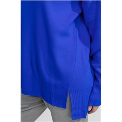 Женский джемпер оверсайз с воротником-стойкой Happyfox