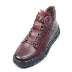 550A-4 Ботинки демисезонные мужские (натуральная кожа, байка)