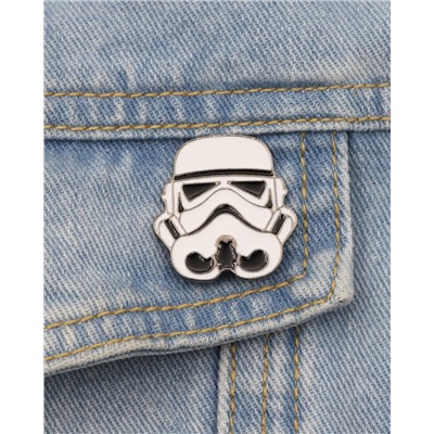 Металлический значок "Star Wars. Штурмовик" 2,7*2,8 см