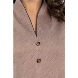 Платье трикотажное Дарьяна НЬЮ (бежевое) П14304-18М