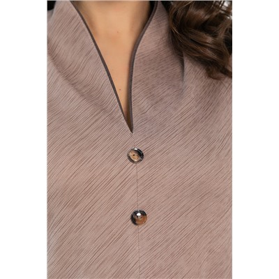 Платье трикотажное Дарьяна НЬЮ (бежевое) П14304-18М