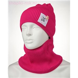 03-48-E Комплект флис (колпак+снуд) (46-50)