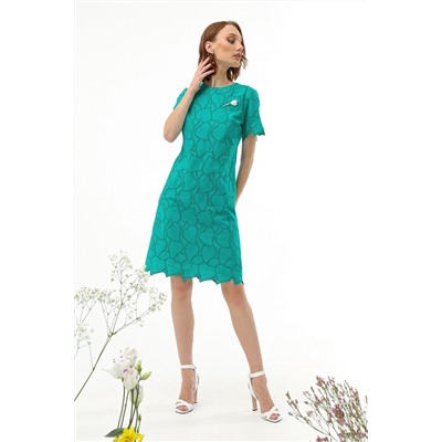 Butеr 2606 изумрудный, Платье