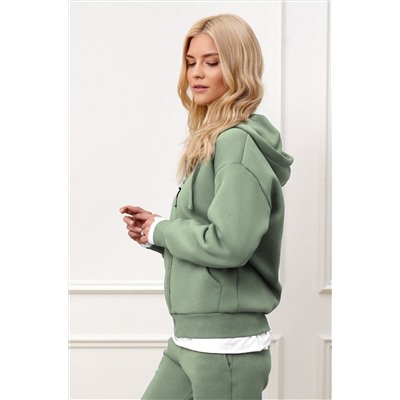 Женский костюм из футера с начесом Happyfox