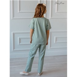 Костюм Корса горох на мяте МФ