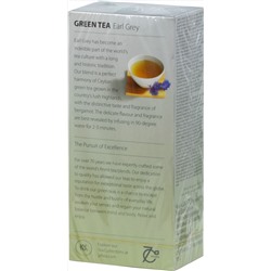 JAF TEA. Зеленый. Earl Grey карт.пачка, 25 пак.