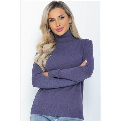 Водолазка Зимняя история (фиолетовая) Б14531-20М