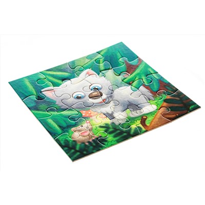 Пазл First Puzzle «Волчонок» 16 элементов