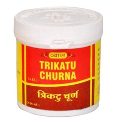 TRIKATU CHURNA, Vyas (ТРИКАТУ ЧУРНА, для нормализации обмена веществ, Вьяс), 100 г.
