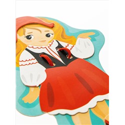 Шнуровки и липучки. «Наряди Милу» BABY TOYS